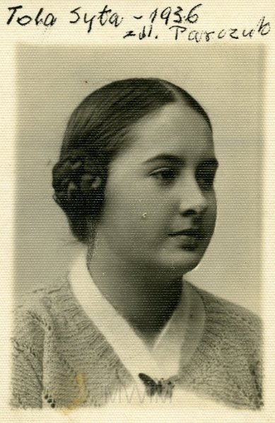 KKE 4950.jpg - Fot. Portret. Tola Syta, 1936 r. Fotograf: Parczub.